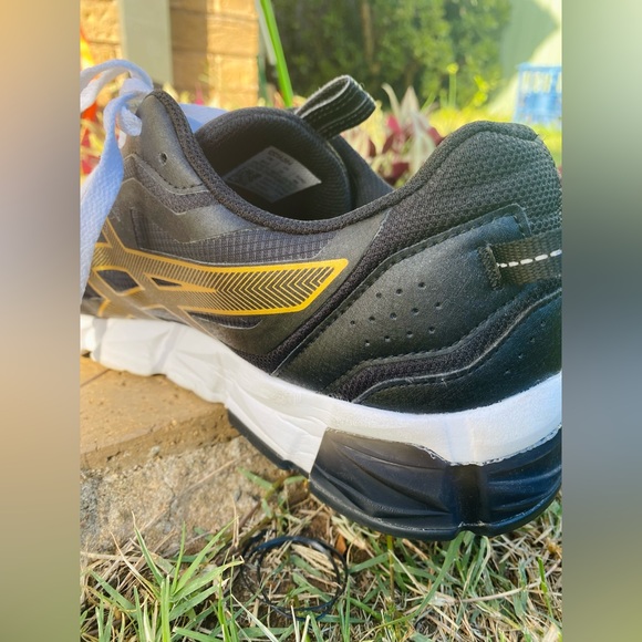 Asics Men's Gel-Quantum 90 Running Shoes Sneaker Size US 13 Black/Pure Gold - Picture 8 of 9